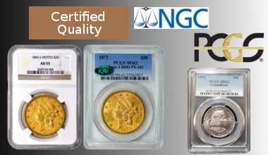 Certified Quality Coins